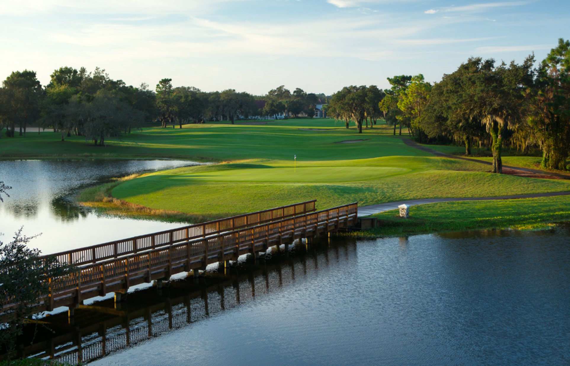 Watch residents enjoying golf at Skyview—Florida 55+ community course