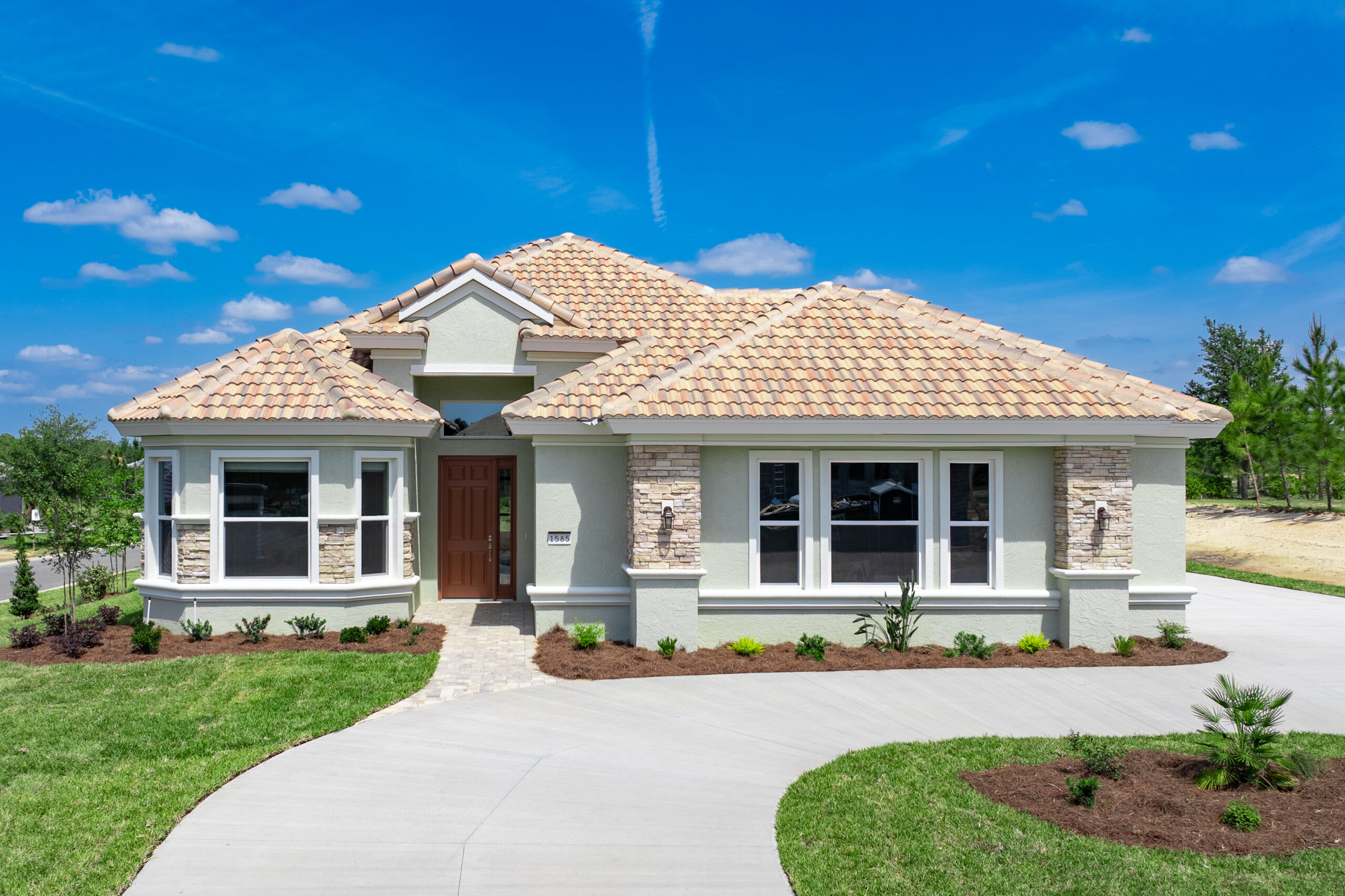 Florida-style luxury home at Citrus Hills active adult community
