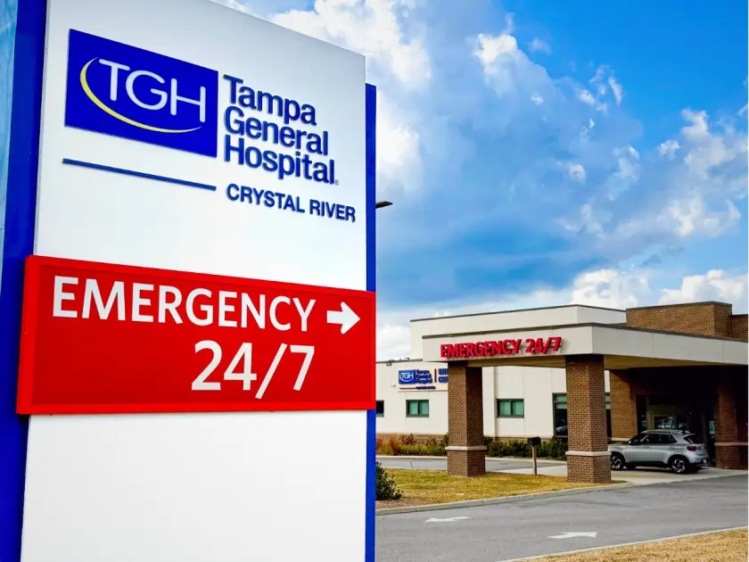 Tampa General Hospital Emergency Center near Citrus Hills retirement community